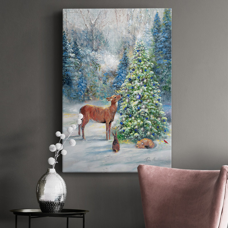 «Mardell Mardell Winter Gathering», reproduction sur toile tendue, H 36 po x l 24 po x P 1 po