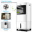 Ventilateur et humidificateur d'air portatif Costway avec télécommande 7,5 min.