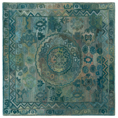 Maglena Hand Tufted Performance Southwestern Rug