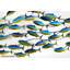Underwater world wall sculpture