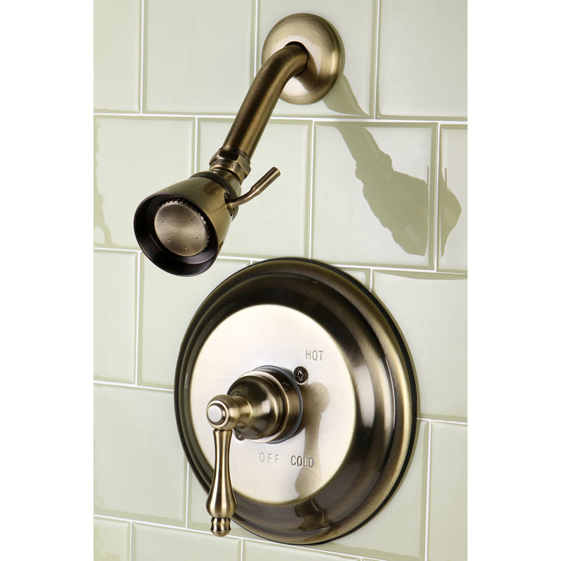 Robinet de douche à pression équilibrée Kingston, Laiton poli