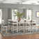 Ajala 11-piece Counter Height Extendable Solid Wood Dining Set
