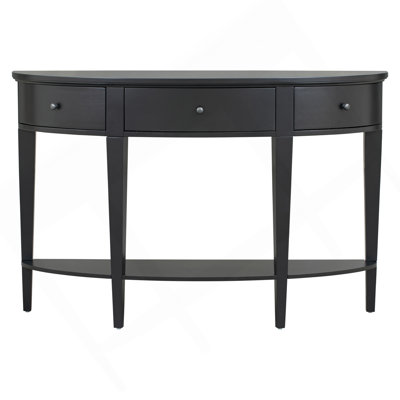 Table console moderne avec 3 tiroirs et 1 tablette pour le couloir, l'entrée et le salon