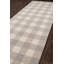 India Wool Gingham Area Rug-1856515235