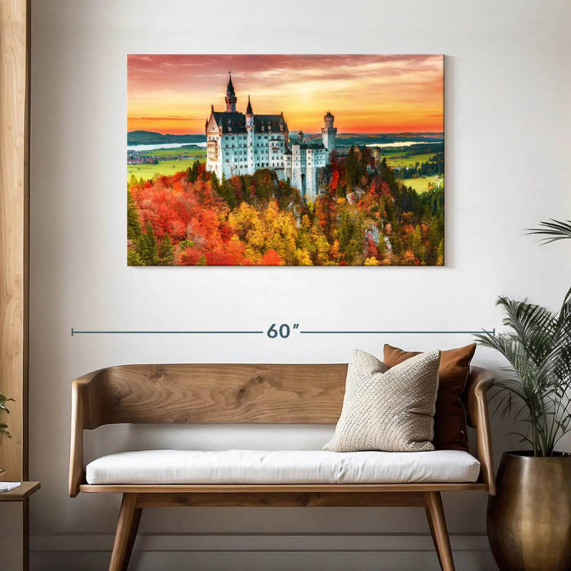 Neuschwanstein, H 30 po x l 45 po