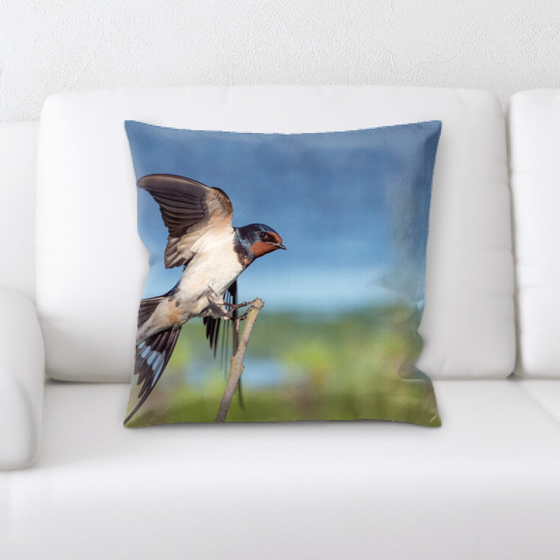 Coussin oiseau