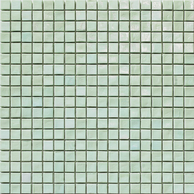 Aquamarine 1 5/8" x 5/8" Glass Mosaic