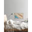 Beach Blanket Rows 1 Piece Single Picture Frame Painting-37905809