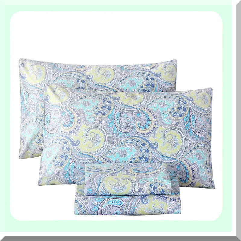 Percale Comfort Sheet Set - Breathable Cotton Bedding - Lightweight Home Decor for a Cozy Bedroom Retreat, Full Sheet Set