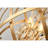 Zellner 4 - Light 16" Unique Globe Chandelier with Crystal Accents-1691198587