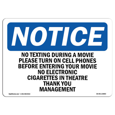 Notice Sign