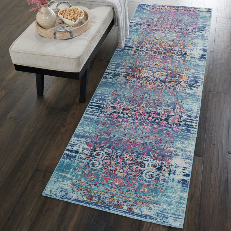 Lowndes Oriental Indoor Rug, Rectangle 2' x 6'