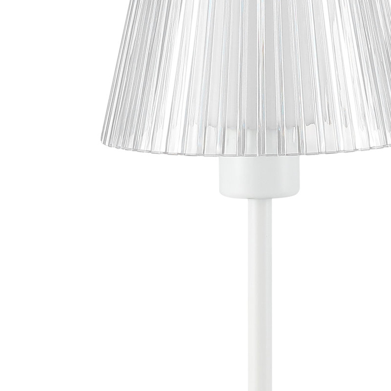 Zuria Metal Desk Lamp, White