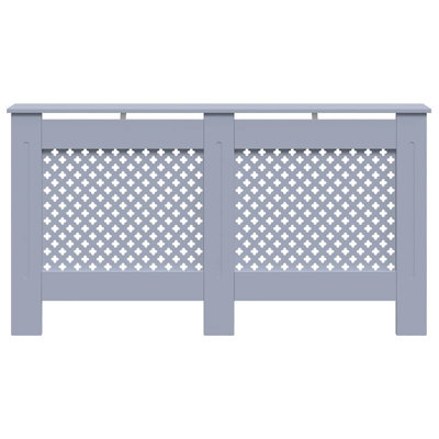 Radiator Cover Anthracite MDF 59.8 x 7.5 x 32.1 in Decorative Heating Cabinet Cover