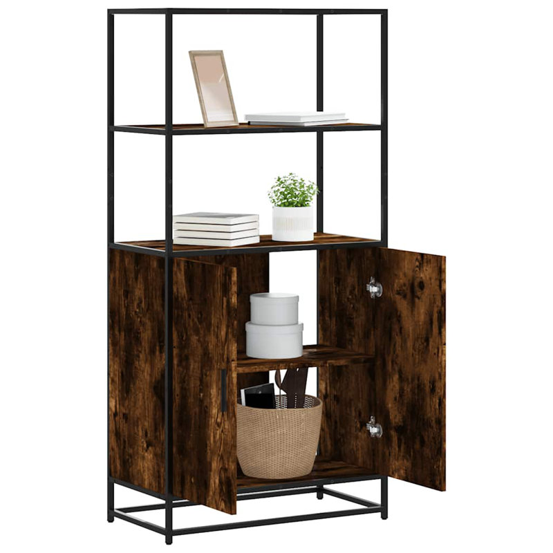 Amanollah 68cm Sideboard, Smoked oak