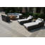 Almanza 10 - Person Patio Conversation Set with Cushions