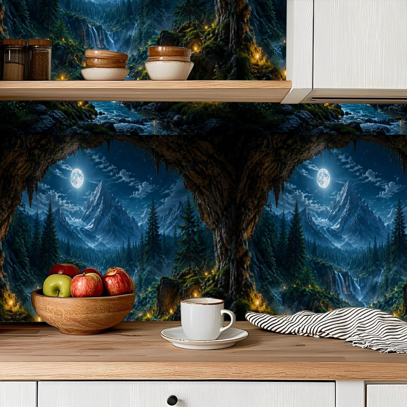 Adhésif mural amovible Peel and Stick, 117.6" L x 22.8" W
