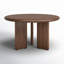 Harper 53" Round Table In American Walnut