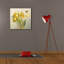 «Yellow French Tulips» par Danhui Nai, art mural sur toile