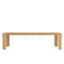 Table de salle à manger extensible Payton 84 "-108"-102797017