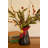 CERAMIC ROOSTER HEAD VASE