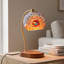 Lampe en fonte 7,09 po en mosaïque aromathérapie, interrupteur à cordon à intensité variable et minuterie (ampoules chaudes gu10 incluses)
