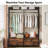 47.24'' Freestanding Clothes Rack With 4 Drawers