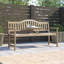 Aarna Solid Wood Acacia Outdoor Bench-1344526685