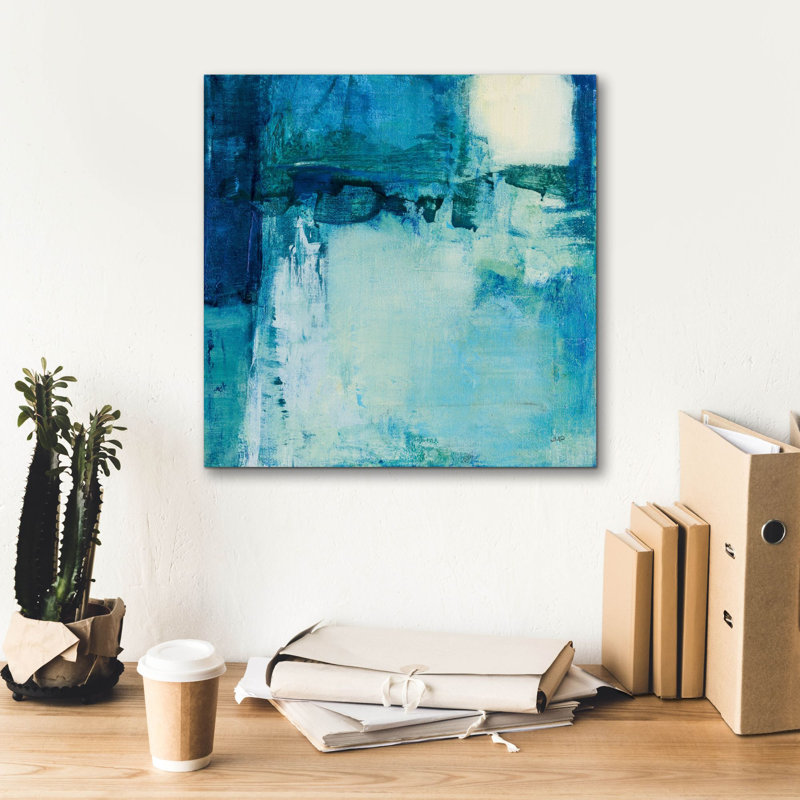 «Rhapsody 1» par Julia Purinton, art mural sur toile, H 18 po x l 18 po x P 0,75 po
