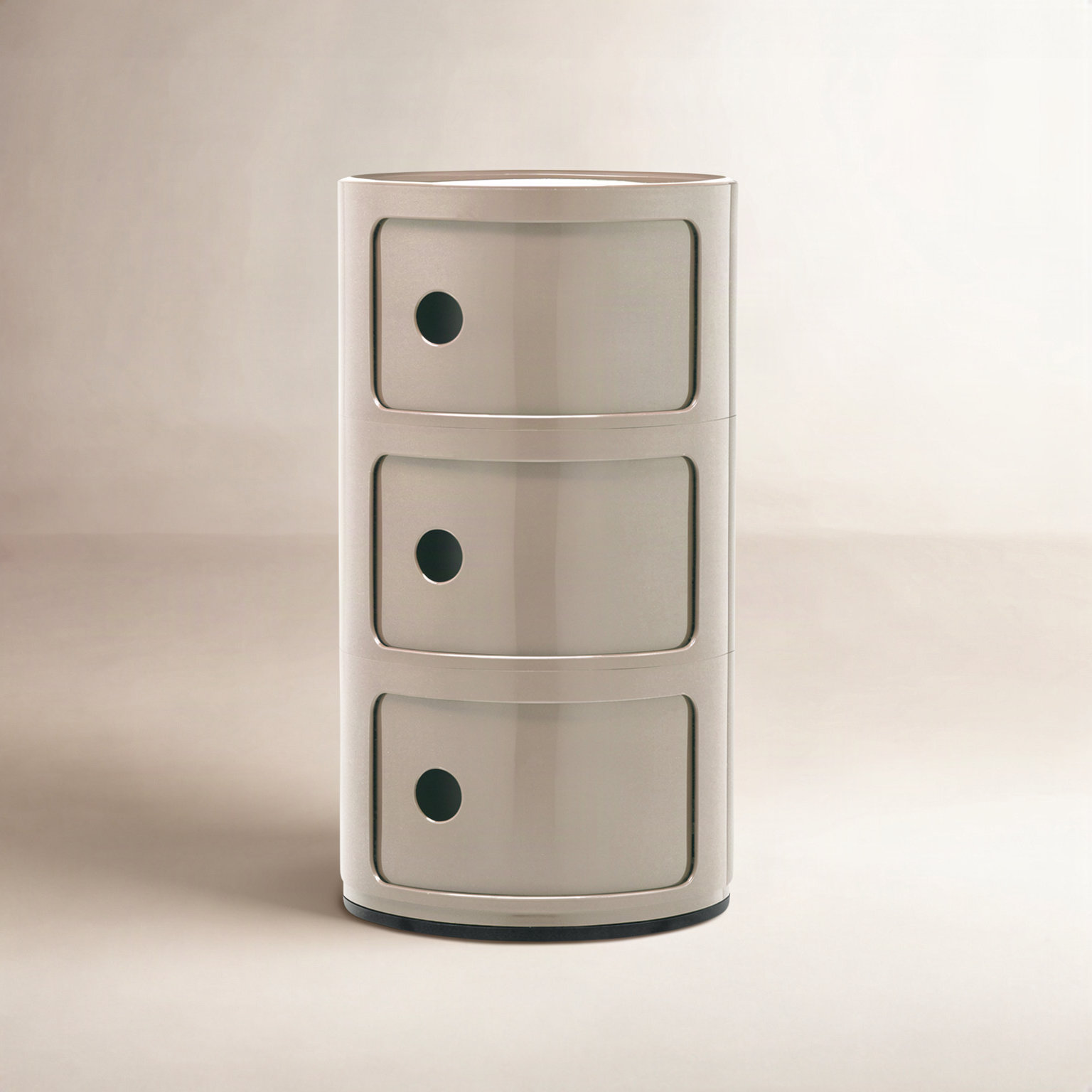 Componibili Modular Stacking Unit, Dove Gray, 3