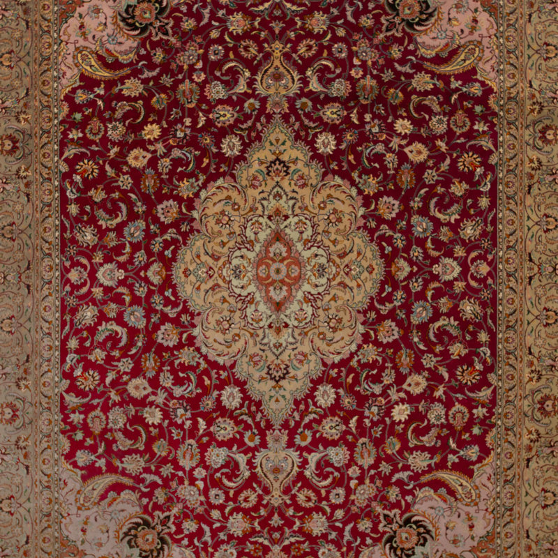 Red Vintage Traditional Wool Rug - 8'4"" x 11'9""
