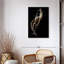 Splashing champagne, art mural vertical sur toile, salle à manger, photographie, nourriture et boisson, art sur toile