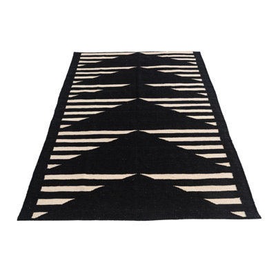 Tapis noir Noor