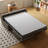 59.06"Modern Armless Convertible Sofa Bed with Plush Chenille, 5-Layer Cushioning for Small Spaces-1406171389-1406171363