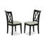 Ensemble de table de salle à manger 5 pièces pour 4 personnes comprenant une table de cuisine rectangulaire avec rallonge papillon et 4 chaises de salle à manger en tissu de lin, noir-1126426563-1126426560
