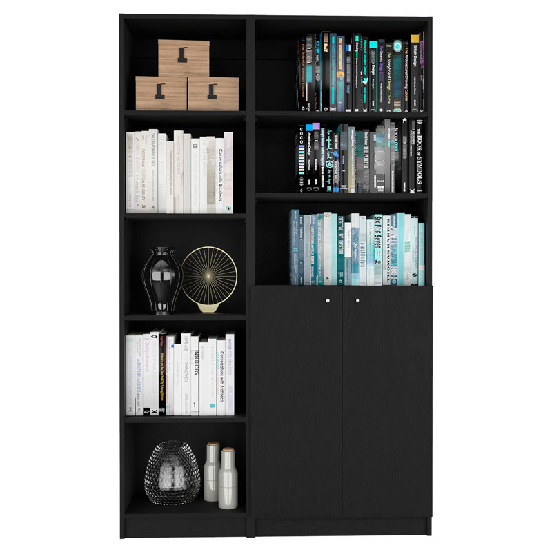 Black 2 Living Room: des bibliothèques pour un look élégant et moderne avec des étagères fonctionnelles