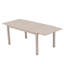 Table d'extérieur en aluminium 83 po Alice