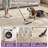 Liverpool Solid Wave High Low Pile Soft Plush Textured Washable Non-Slip Beige Indoor Rug-1185085804-1178269307