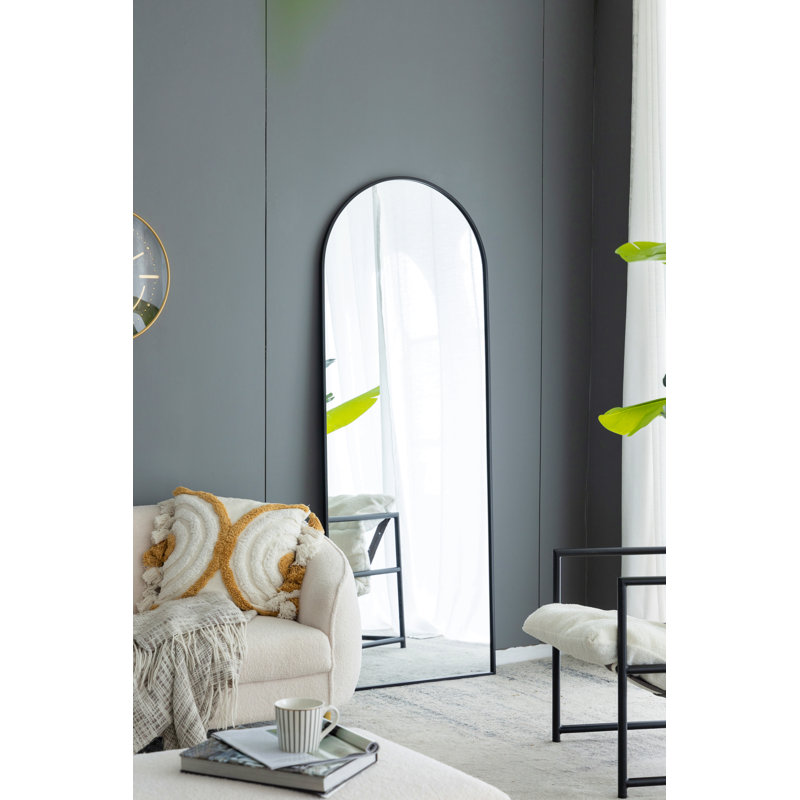 Miroir 28 po x 28 po Celine, Noir