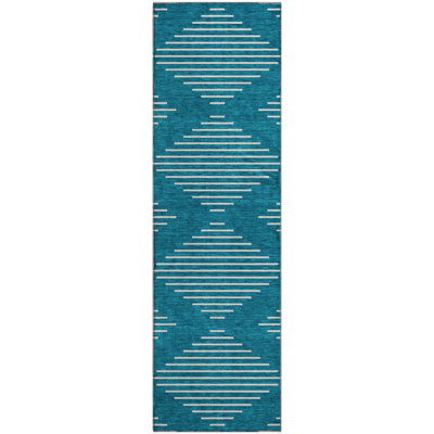 Premium Machine Washable Colmenero AMF1016 Geometric Rug