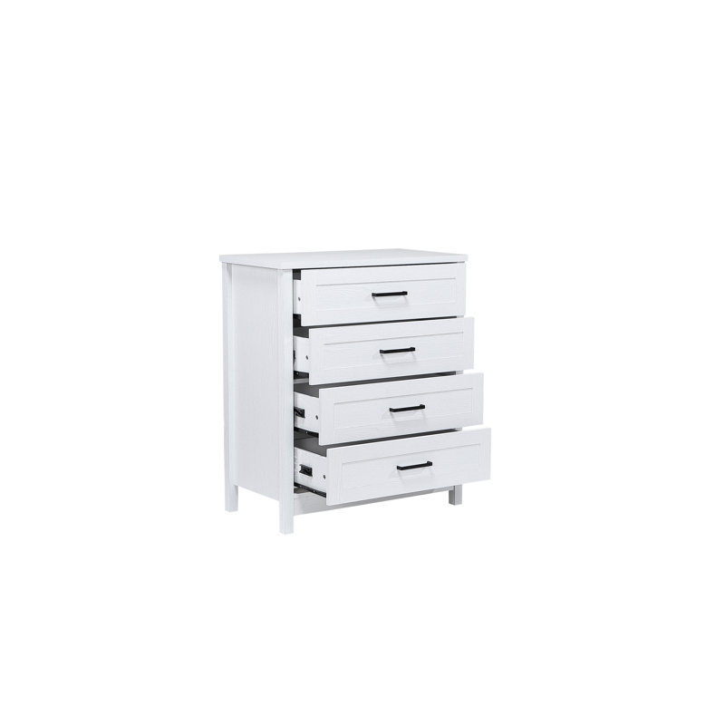 Commode à tiroirs Cd1107 Wok, Blanc