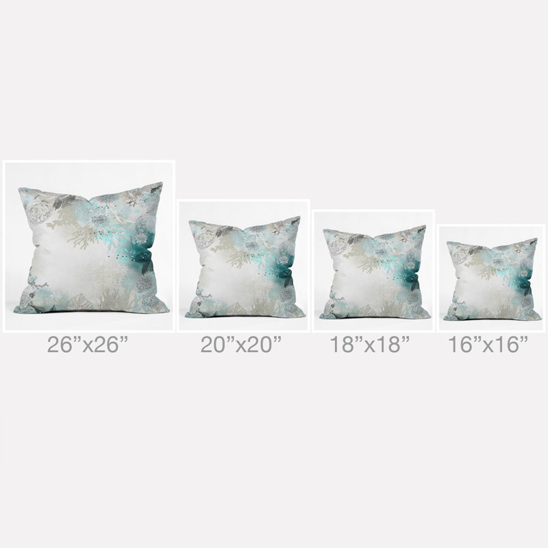 Coussin Seafoam, 18 po x 18 po