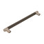 Esquire 10-1/16 inch (256mm) Centre-to-Centre Polished Nickel/Golden Champagne Cabinet Pull-48569963-105703155