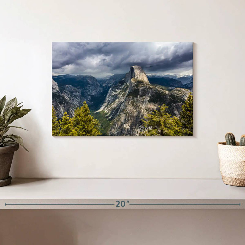 Alvord Storm Over Half Dome, 8" H x 12" W