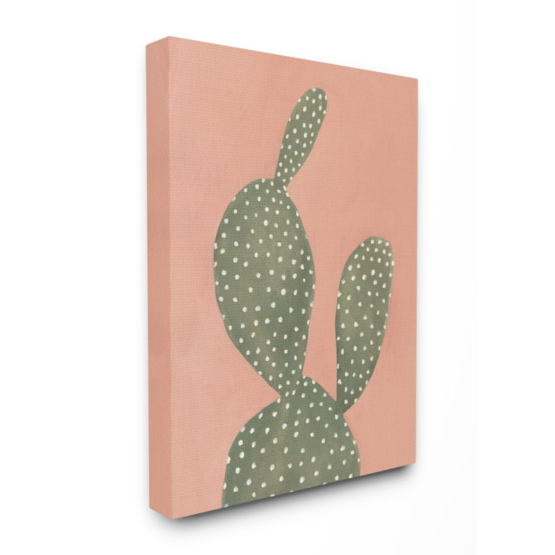 «Coral Cacti», impression, Toile tendue, H 20 po x l 16 po