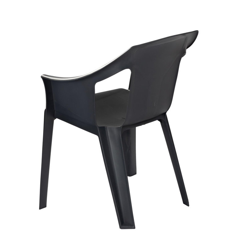 35.00cm H Stacking Armchair, Grey