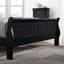 Lit en bois massif noir 1pc-114230713