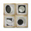 Moderniste Neutre I - ensemble de 4 reproductions d'art sur toile encadrées-60147432-60147439