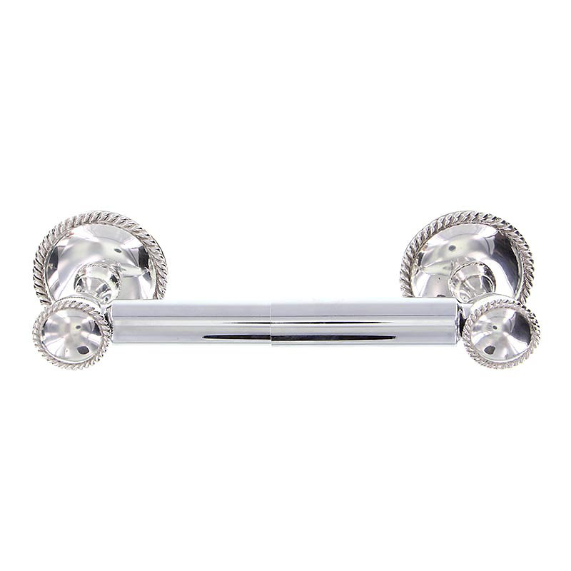 Equestre Wall Mounted Toilet Paper Holder, Polished Nickel