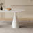 White Oval Dining Table-106973320